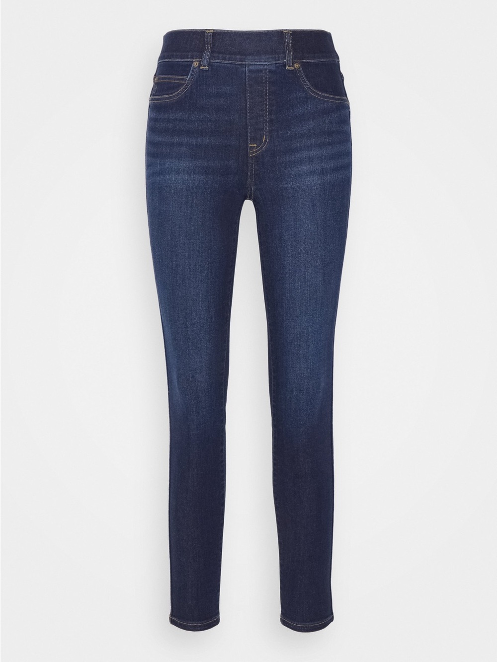NWOT • SPANXshape EveryWear Pull-On Ankle Jeans in Midnight Shade • Large/10-12